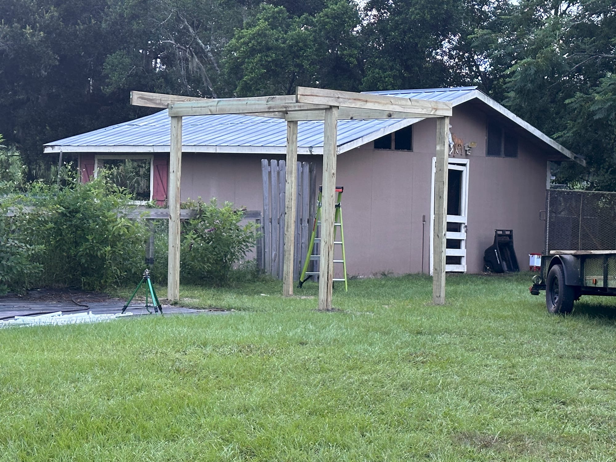 We are Building a Shade Shack for Plant Propagation