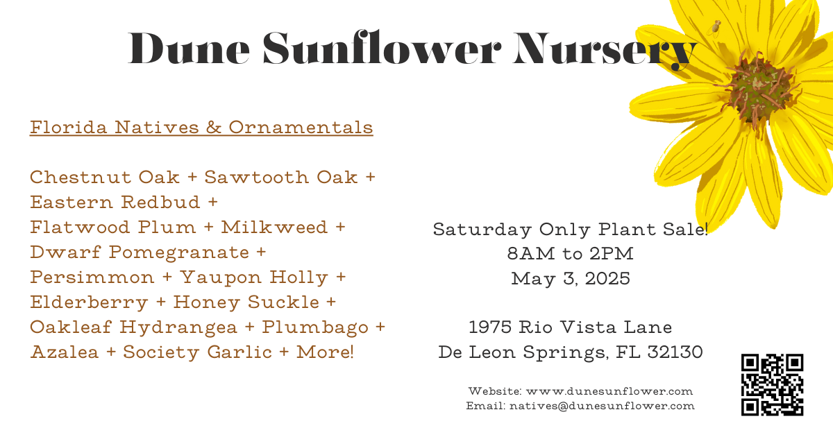 Plant Sale this Saturday, May 3, 2025!